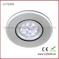 Vertieftes 3W LED Deckenstrahler / Cabinet Light LC7220X